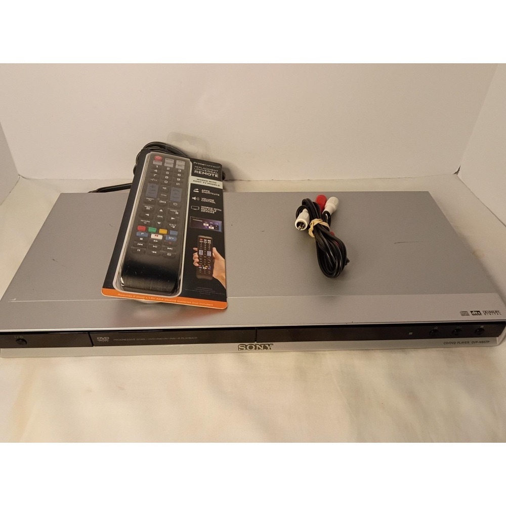 Sony CD DVD Player DVP-NS57P-Progressive Scan with Remote and Cables, WORKS